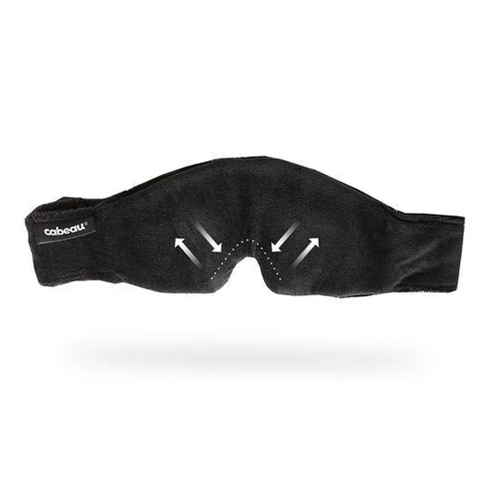 CABEAU Midnight Magic Sleep Mask - Black - Tashqila CABEAU Midnight Magic Sleep Mask - Black - Tashqila